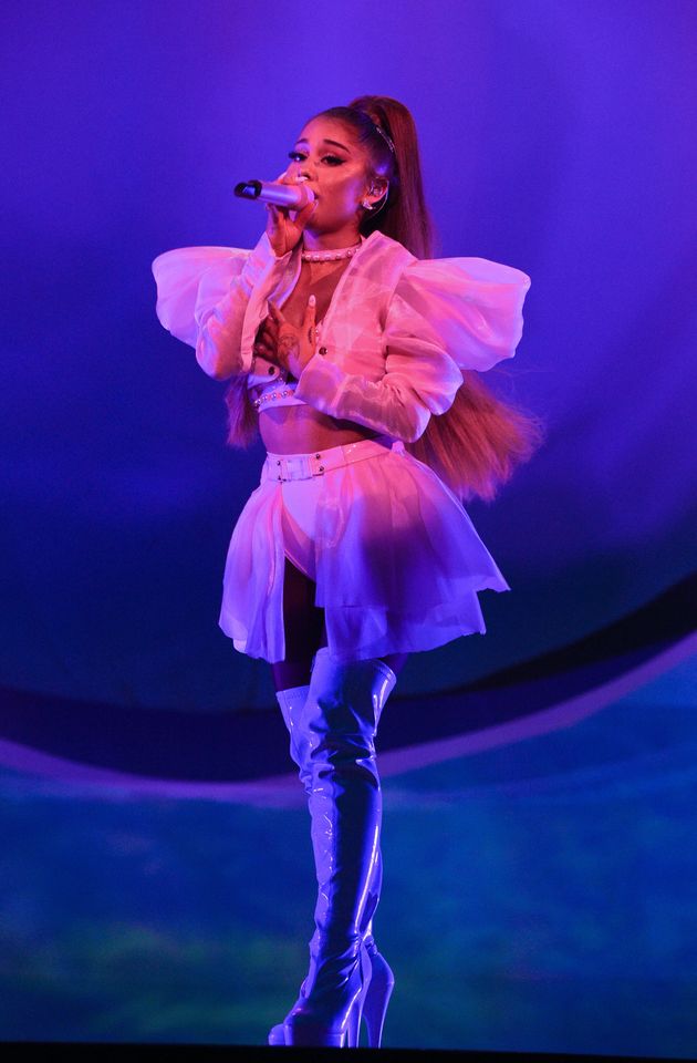 Ariana Grande Overwhelmed As She Returns To Manchester To