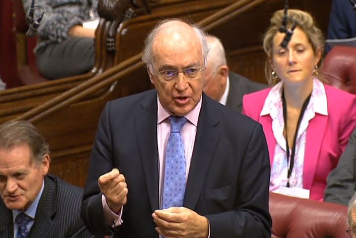 Former Tory leader Lord Howard is among a minority of Eurosceptic peers