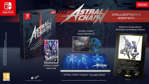【未開封品】アストラルチェイン COLLECTOR’S EDITI Amazon.com: ASTRAL CHAIN COLLECTOR'S EDITION -Switch (Japan