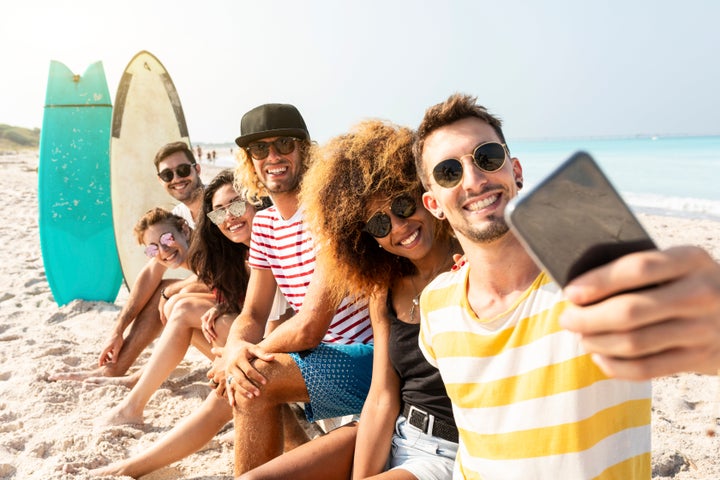 The study doesn't account for group selfies, or any selfies including someone other than yourself.