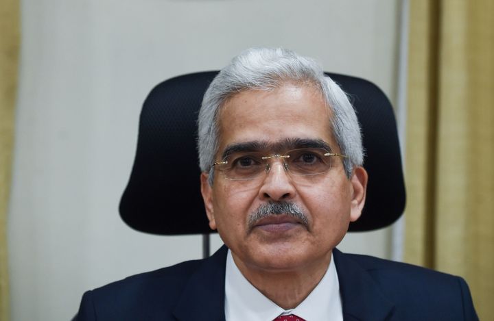 Reserve Bank of India (RBI) governor Shaktikanta Das attends a press conference at RBI headquarters in Mumbai on August 7, 2019.