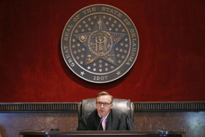“The opioid crisis has ravaged the state of Oklahoma" said Judge Thad Balkman