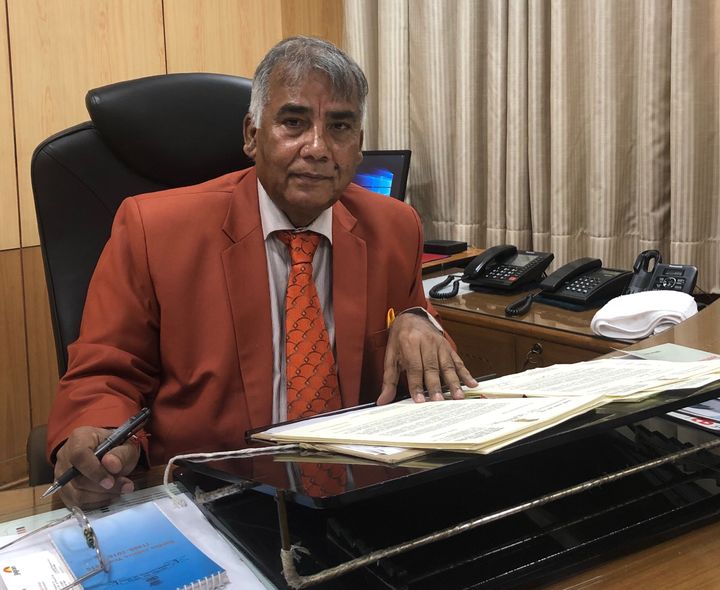 Press Council of India Chairman Justice Chandramauli Prasad (Retd) in his office at the Soochna Bhawan building in New Delhi on August 27. "No matter how liberal one is, it has to be faced — the fact that some news is best not reported," he believes. 
