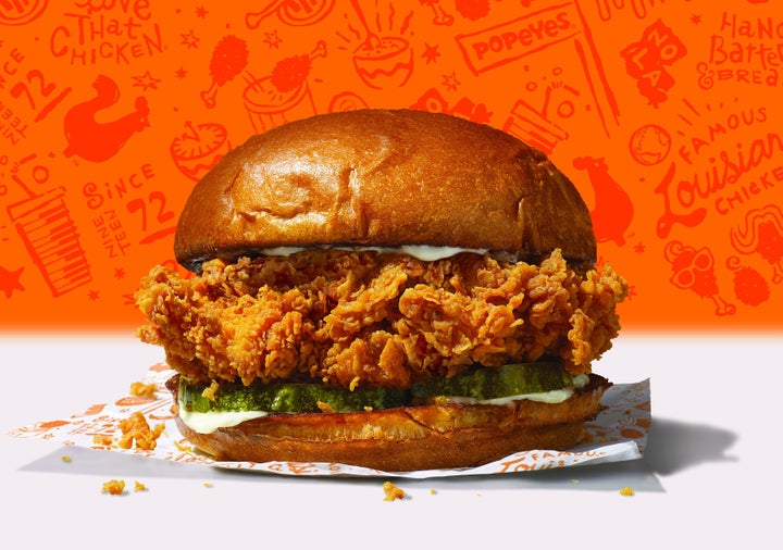 The new Popeyes chicken sandwich has created such a stir that the chain's long lines have created traffic incidents.