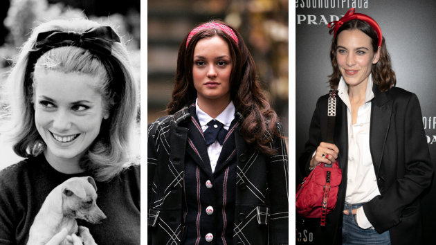 La actriz Catherine Denueve hizo suyas las diademas en los 60, Blair Waldorf las recuperó en 2007 y Alexa Chung ha sido una de las primeras en sumarse a la nueva ola.