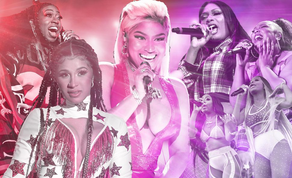 Women in rap are pushing back against the idea that only one lyricist can shine at a time with a load of collaborations.
