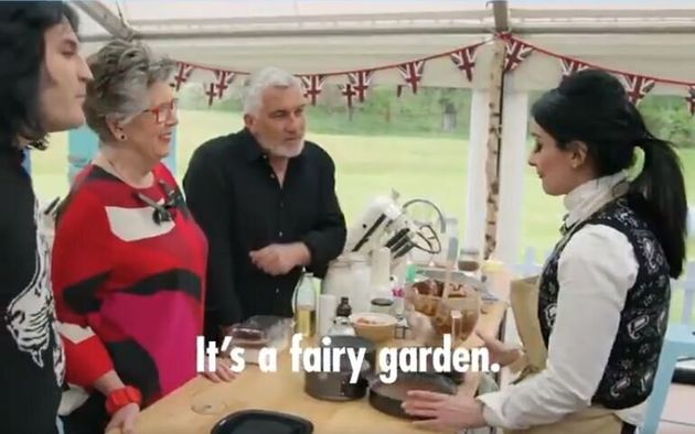 Helena cooked up a fairy garden for her showstopper