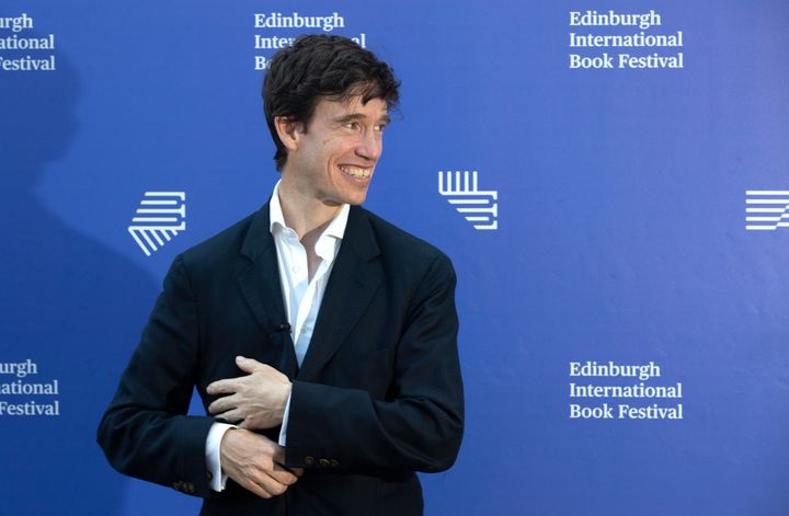 Conservative MP Rory Stewart before his discussion event 'Lessons from Literature for Today's Politics' at the 2019 Edinburgh International Book Festival, Edinburgh.