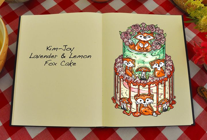 Kim Joy's fox cake