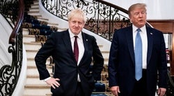 Trump vuelve a apoyar a Boris Johnson: 