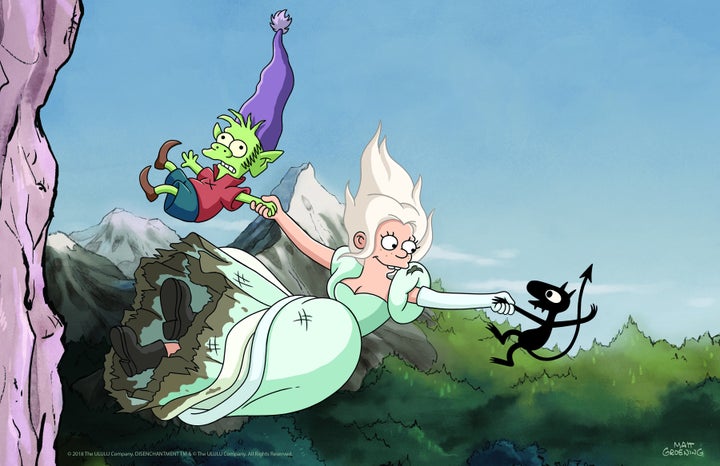 "Disenchantment" on Netflix.