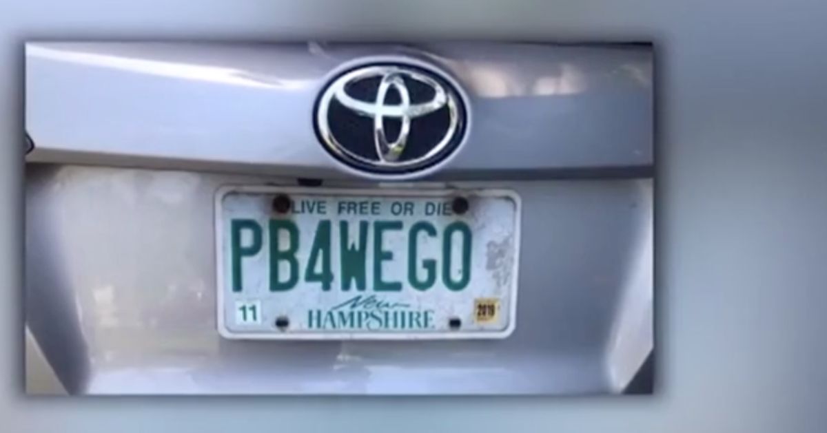 For Some Reason, New Hampshire DMV Has A Problem With This License Plate