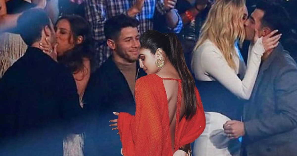 Priyanka Chopra Photoshopping Herself Into Awkward VMAs Moment Is PDA Goals