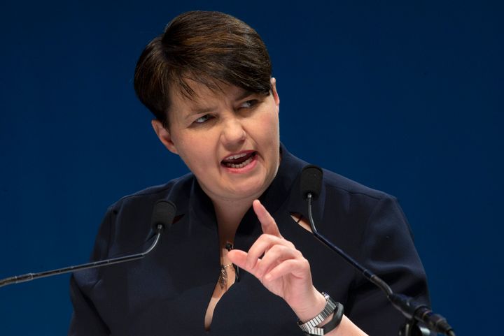 File photo dated 04/05/19 of Scottish Conservative leader Ruth Davidson, who has said she will back Boris Johnson as Prime Minister - but will not give her support to a no-deal Brexit.