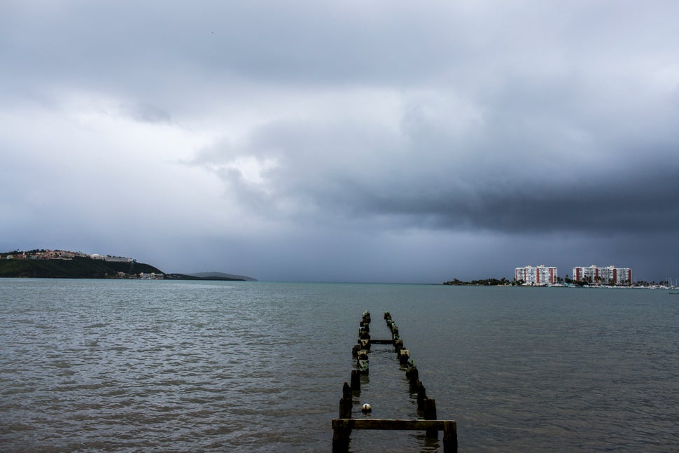 Puerto Rico prepares to receive the hit of Tropical Storm Dorian today August 28, 2019 in Fajardo, Puerto Rico. Tropical Stor