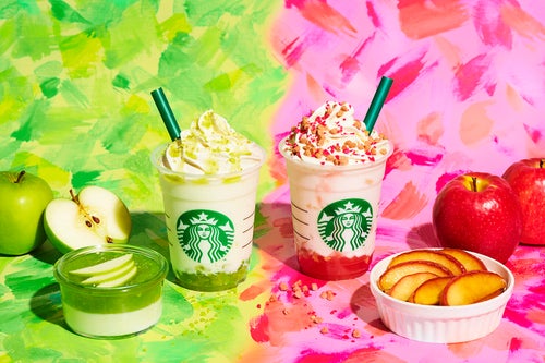 レタースタンド りんごデザインがオシャレ♪ 細やかな細工 重厚感&高級感 芸術の秋を「りんご」で表現？ スタバがカラフルな見た目のドリンクを