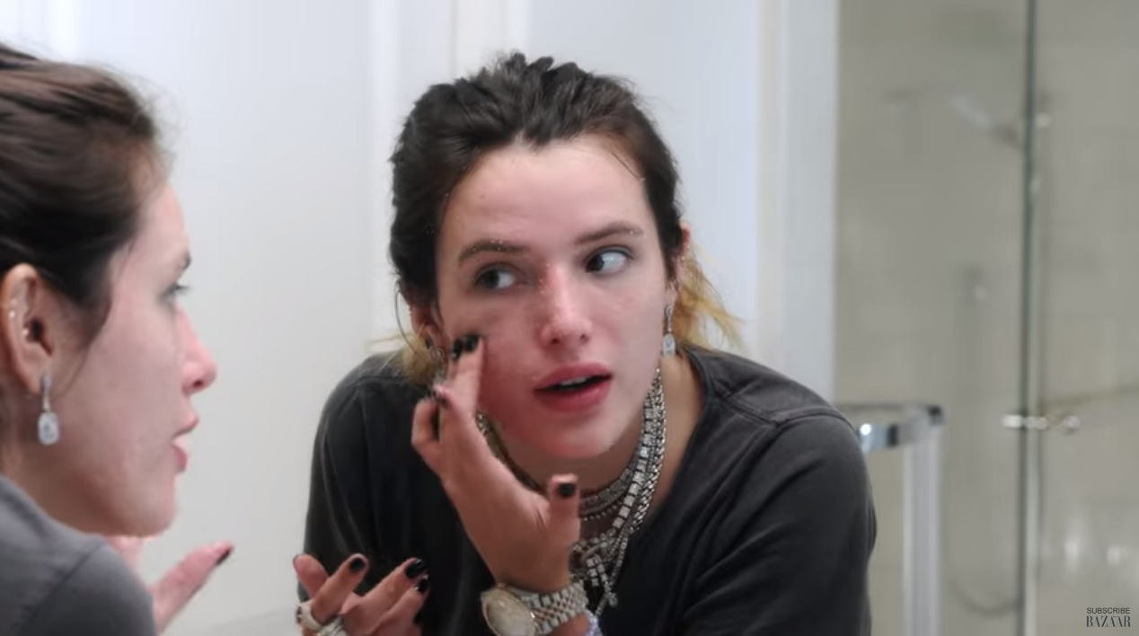Le conseil beauté de Bella Thorne à ne pas suivre à la lettre  Le 