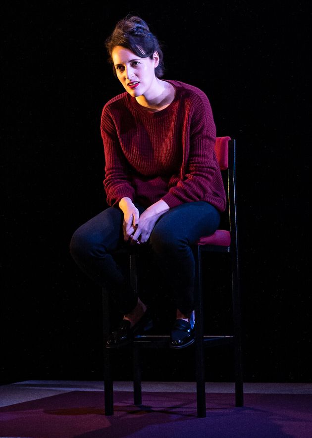 Phoebe Waller-Bridge on stage in Fleabag last year