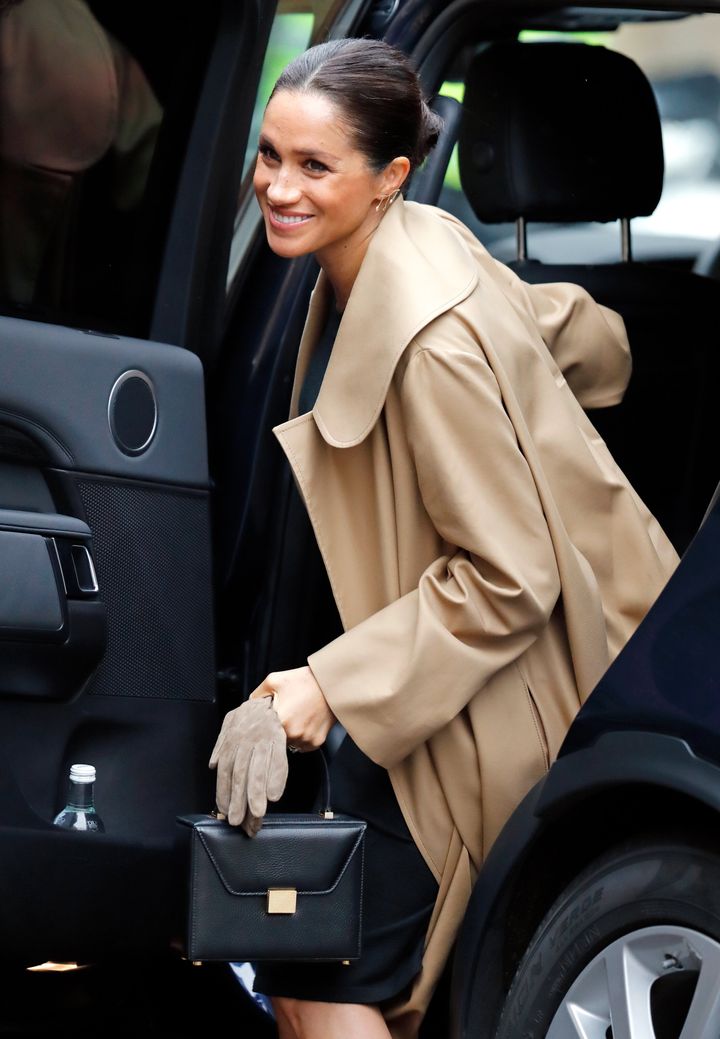 Meghan, Duchess of Sussex visits Smart Works on January 10, 2019 in London, England.