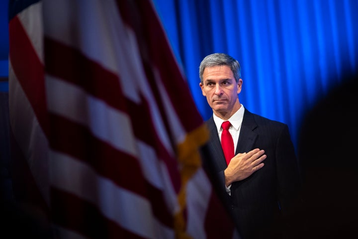 Acting Director of the U.S. Citizenship and Immigration Services (USCIS) Ken Cuccinelli leads the agency that handles naturalization. 