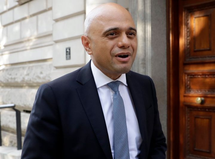 Chancellor of the Exchequer, Sajid Javid.