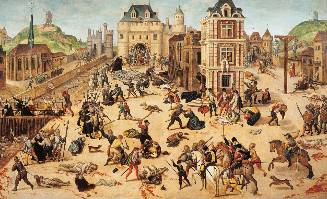 Η σφαγή της Νύχτας του Αγίου Βαρθολομαίου 1572