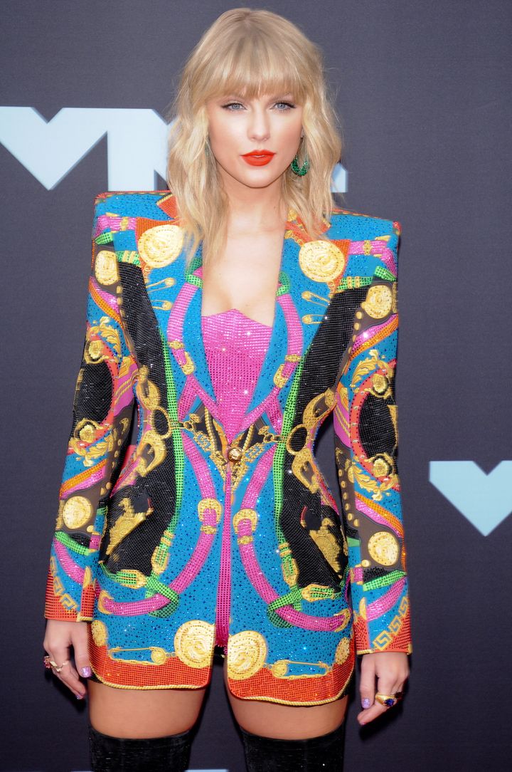 Taylor Swift on the VMAs red carpet