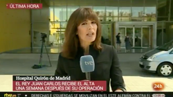 El incidente que ha sufrido esta periodista de TVE en pleno directo: ojo a lo que pasa a la derecha de la