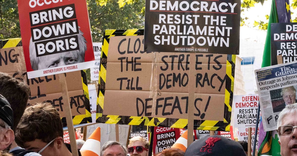 The Best Signs From Today's Stop The Coup Protests Across The UK ...