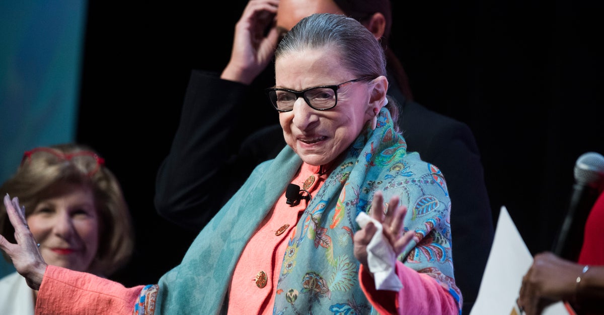 Ruth Bader Ginsburg Says She's 'Alive' And On The 'Way To Being Very