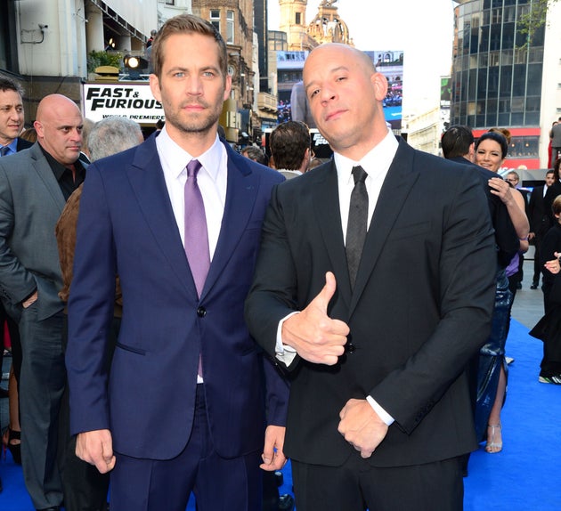 Paul Walker and Vin Diesel.