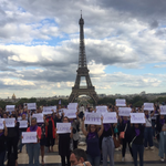 Un rassemblement à Paris pour dénoncer le 100e féminicide de