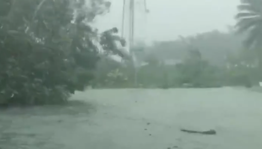 L’ouragan Dorian frappe les îles Abacos avec des rafales à 295