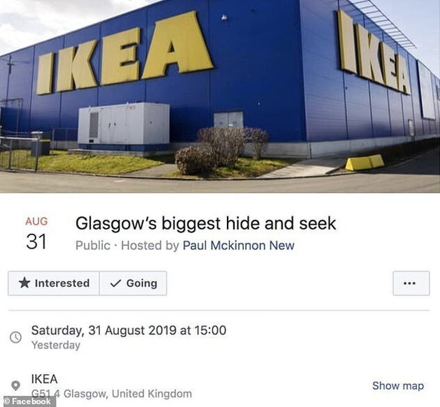 Quedada para jugar al escondite en