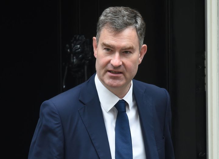 Justice Secretary David Gauke leaves following a cabinet meeting at 10 Downing Street, London.