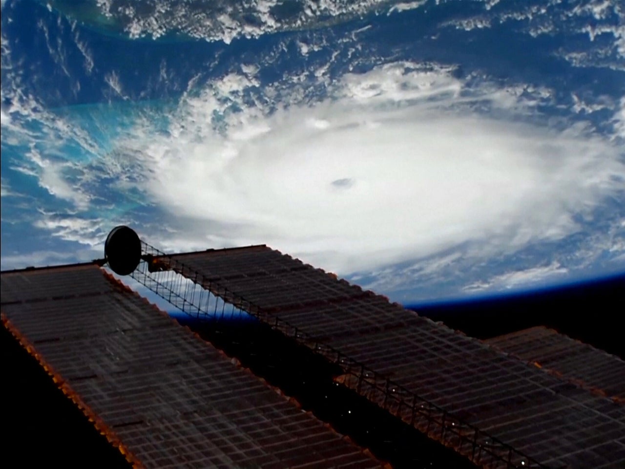 <strong>Hurricane Dorian viewed from the International Space Station September 1</strong>