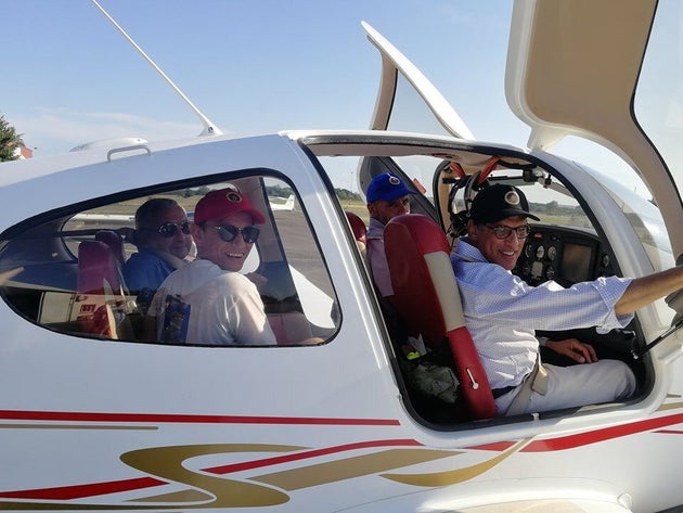 Équipage marocain centenaire du premier vol de