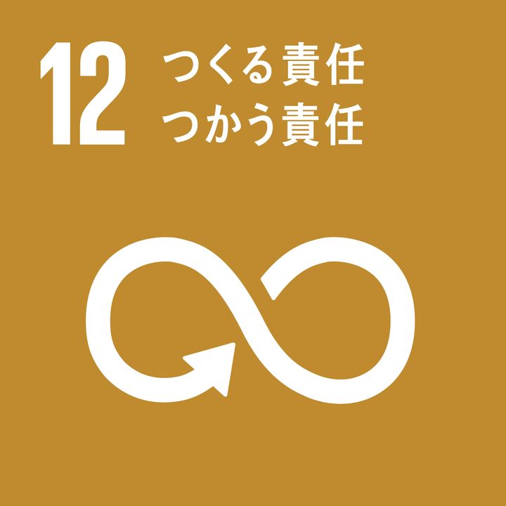 SDGsの12番目のゴール「つくる責任 つかう責任」