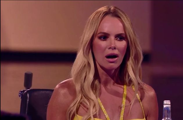 Amanda Holden was shocked by Saturday's Britain's Got Talent result