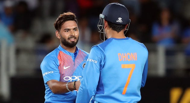 A file image of Rishabh Pant and MS