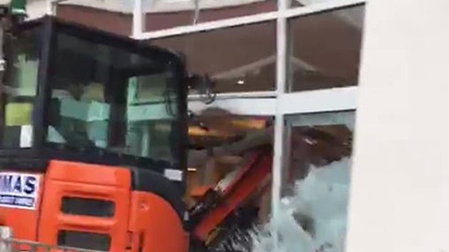 Man Admits Intentionally Driving Digger Into Travelodge After Bosses Fail To Pay Him