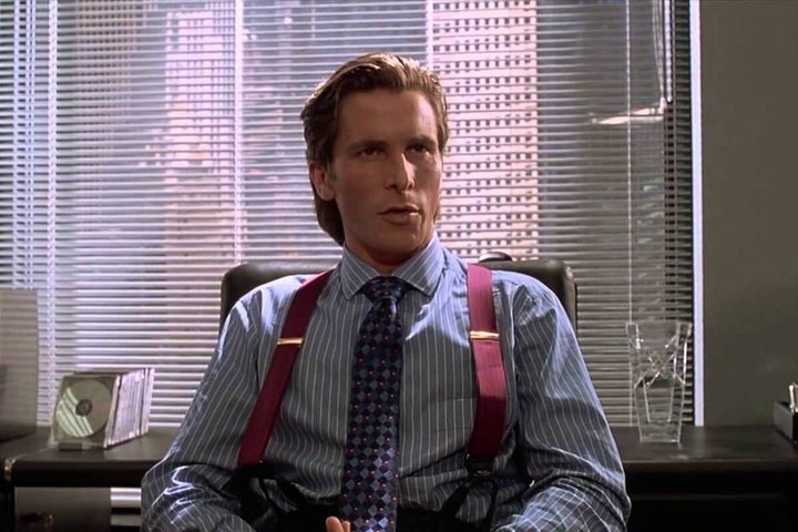 Christian Bale in "American Psycho."