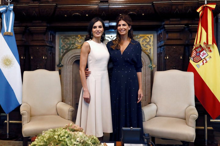 Letizia y Juliana Awada