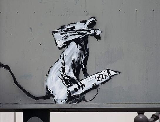 Opera Di Banksy Rubata Fuori Dal Centre Pompidou A Parigi E La