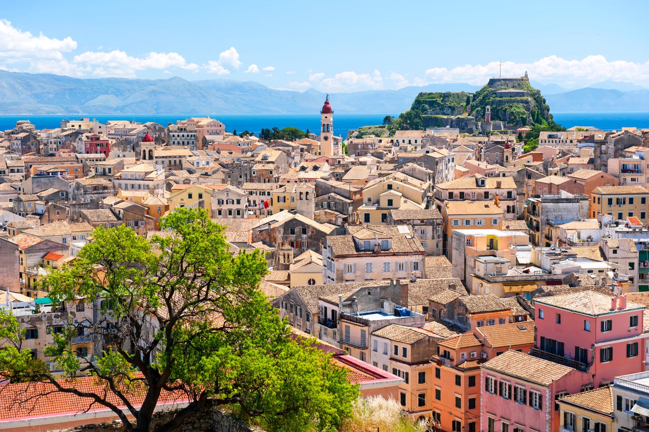 Corfu skyline