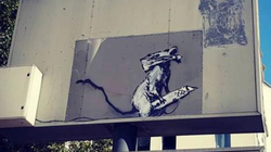 Une œuvre de Banksy volée aux abords du Centre