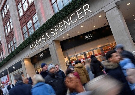 Marks & Spencer To Be Demoted From FTSE 100