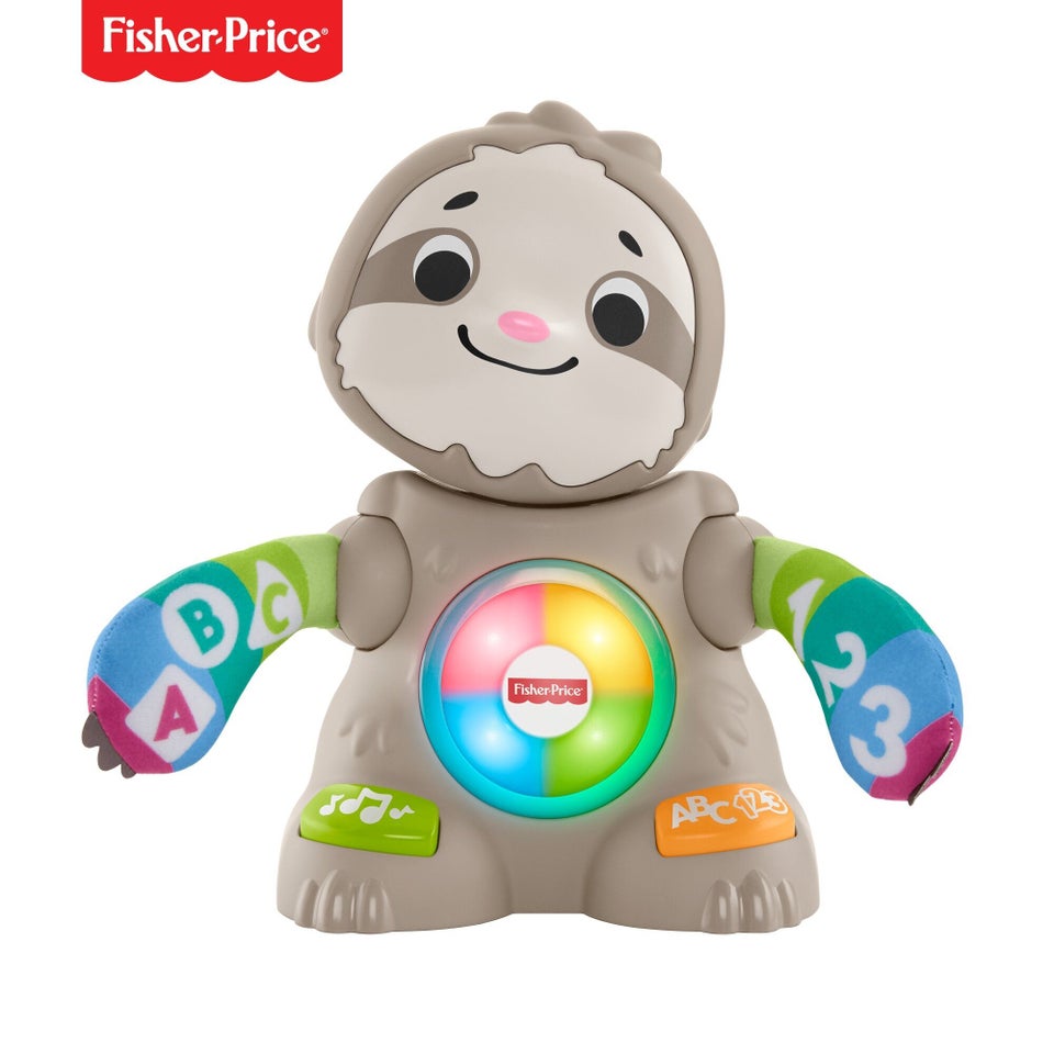 Fisher-Price Linkimals Smooth Moves Sloth, with Music & Lights (6-24 Months)