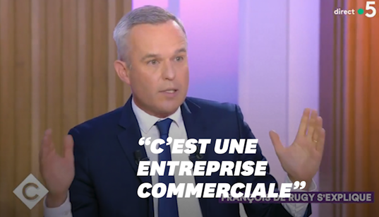 Rugy cible la “petite entreprise commerciale” Médiapart” et attaque “le projet politique” de