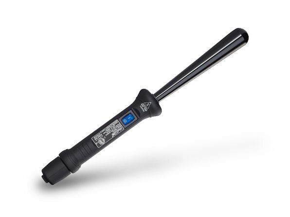 This "reverse" curling wand is the secret to good beachy waves that last all day.